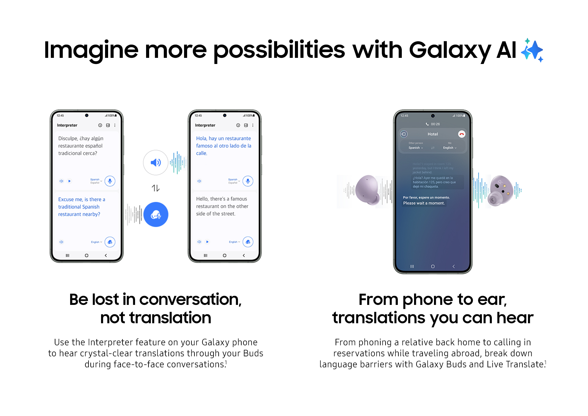 Imagine more possibilities with Galaxy AI.