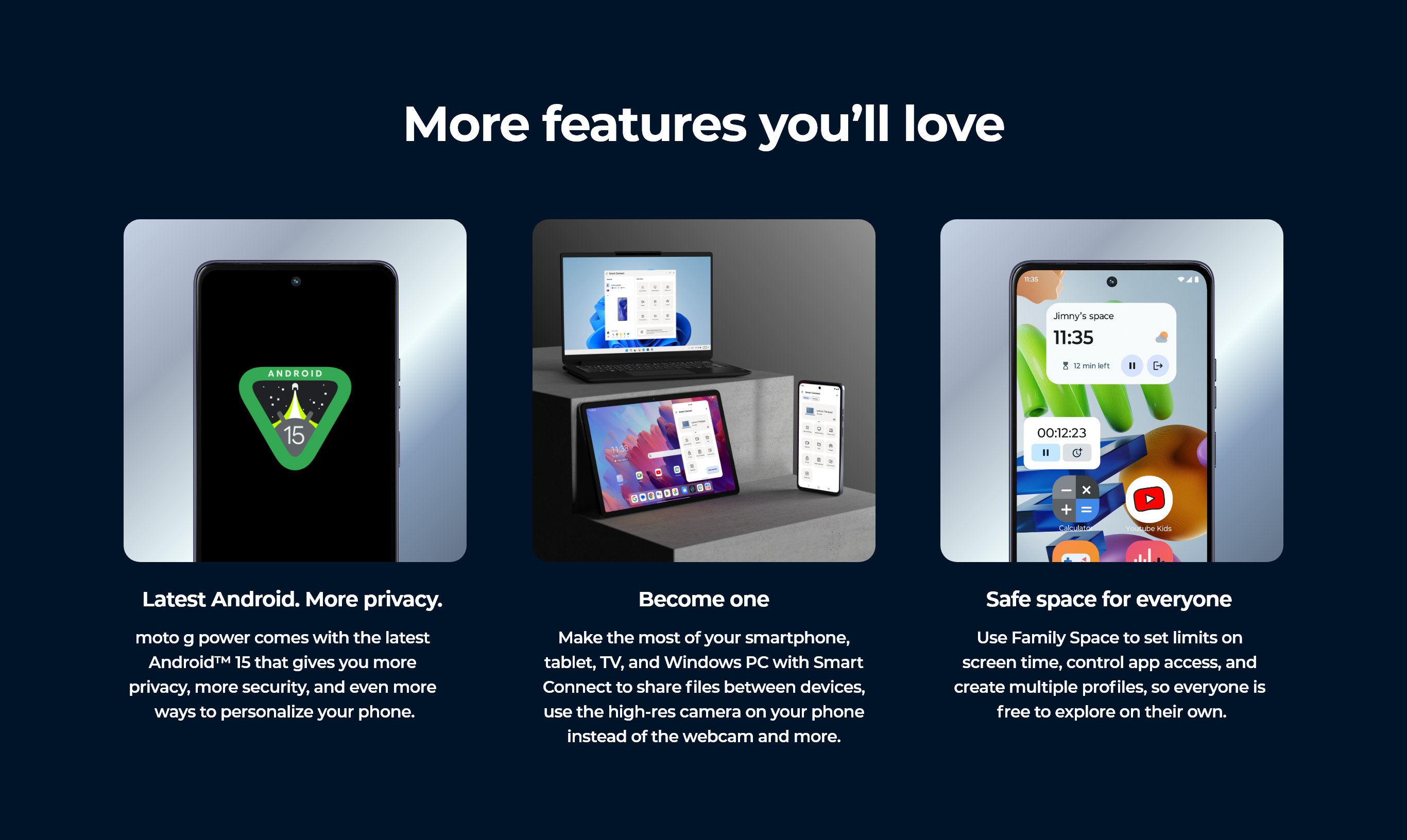 More features you'll love - desktop