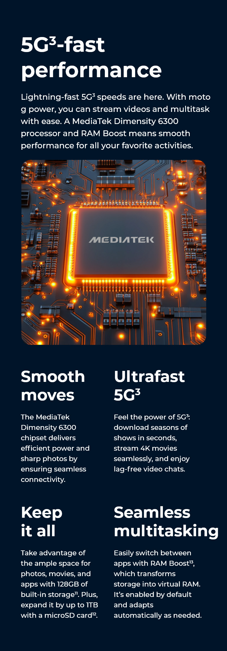 5G fast performance - mobile