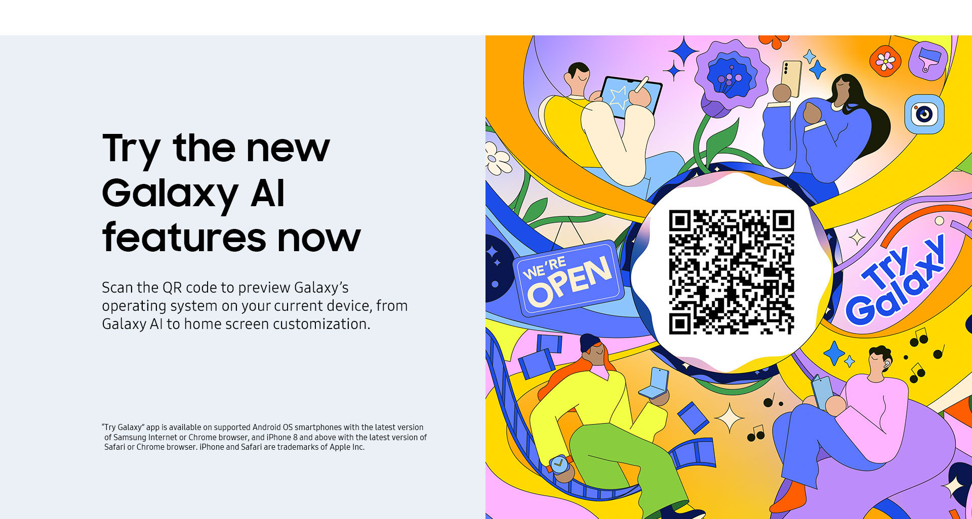 Try the new Galaxy AI features now.